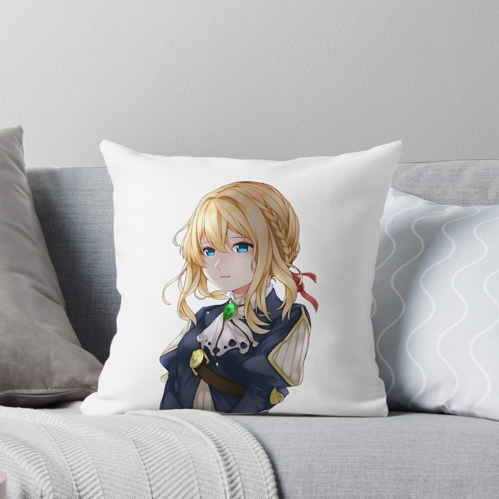 New Design Violet Evergarden Classic Throw Pillow