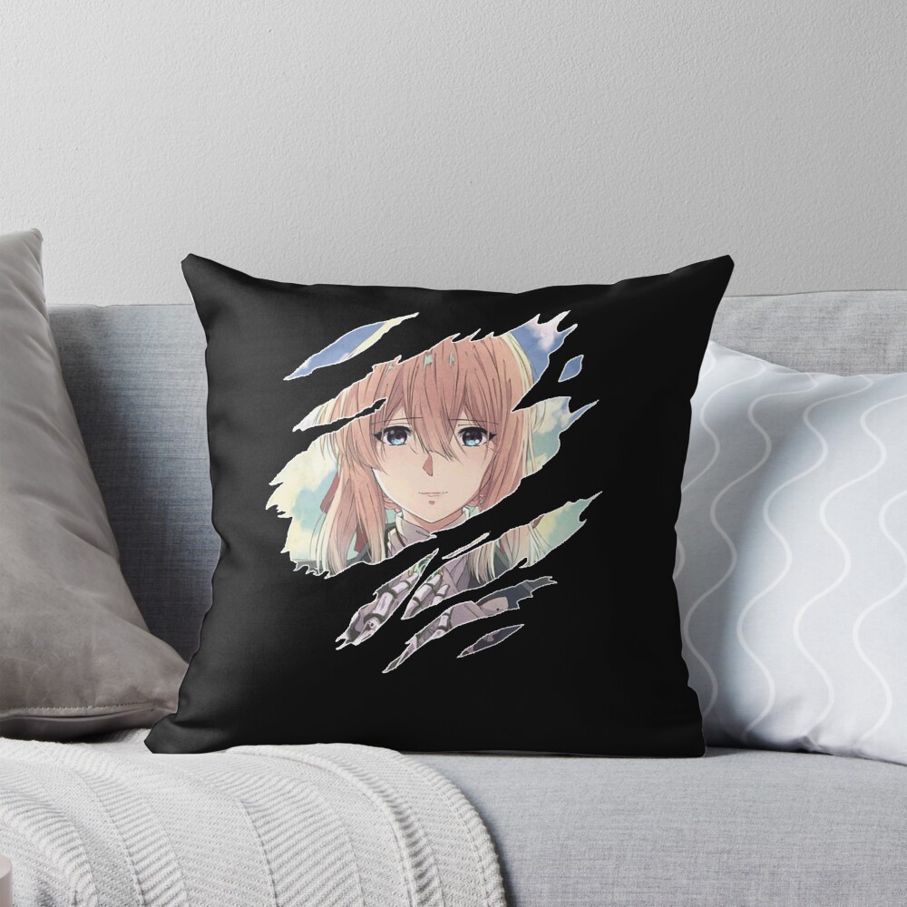 Hot Design Violet Evergarden Unique Throw Pillow