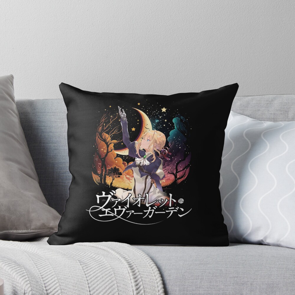 Violet Evergarden A World Rediscovered Throw Pillow